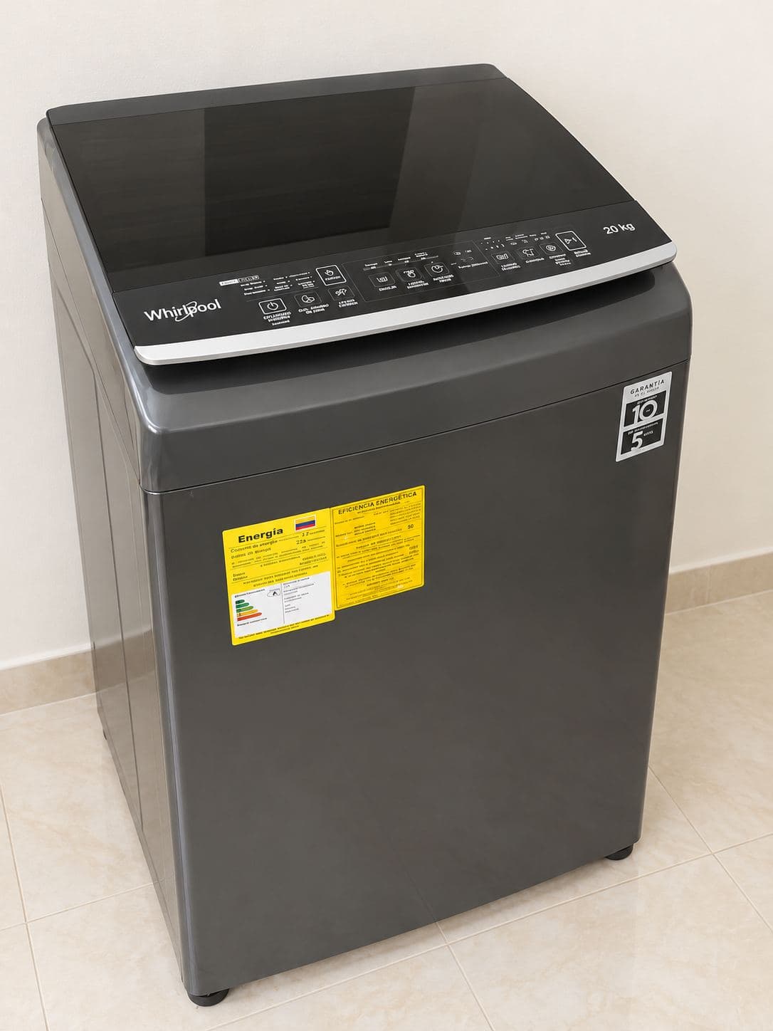 Lavadora Whirlpool 20 kg automática – Excelente estado Copiar